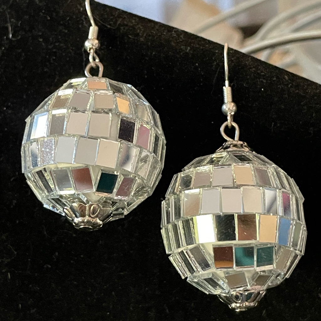 Disco Ball Earrings